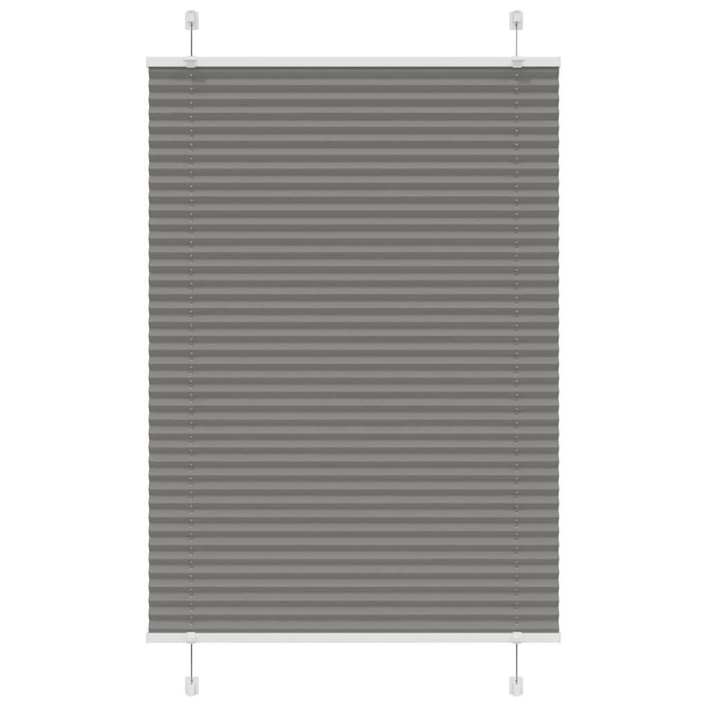 plisségardin antrasitt 100x150 cm Stoff Bredde 99,4cm Polyester