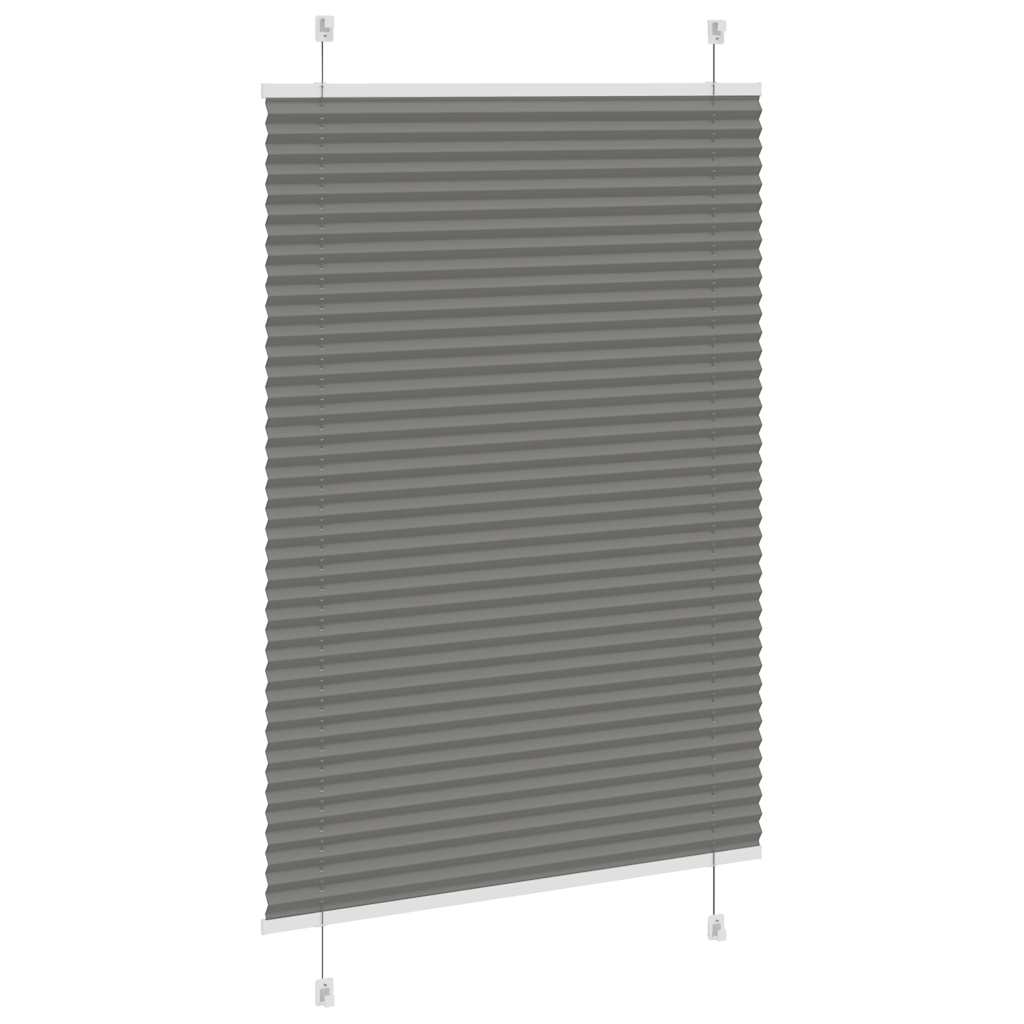 plisségardin antrasitt 100x150 cm Stoff Bredde 99,4cm Polyester