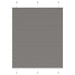 plisségardin antrasitt 110x150cm Stoff Bredde 109,4cm Polyester
