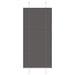 plisségardin sort 55x100 cm Stoff Bredde 54,4 cm Polyester