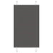 plisségardin sort 75x100 cm Stoff Bredde 74,4 cm Polyester
