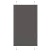 plisségardin sort 80x100 cm Stoff Bredde 79,4 cm Polyester