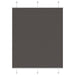plisségardin sort 105x100 cm Stoff Bredde 104,4 cm Polyester