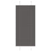 plisségardin sort 55x150 cm Stoff Bredde 54,4 cm Polyester