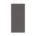 plisségardin sort 60x150 cm Stoff Bredde 59,4 cm Polyester