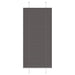 plisségardin sort 65x150 cm Stoff Bredde 64,4 cm Polyester vidaXL