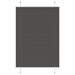 plisségardin sort 90x150 cm Stoff Bredde 89,4 cm Polyester