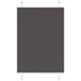 plisségardin sort 100x150 cm Stoff Bredde 99,4 cm Polyester