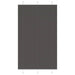 plisségardin sort 115x200 cm Stoff Bredde 114,4 cm Polyester