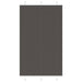 plisségardin sort 120x200 cm Stoff Bredde 119,4 cm Polyester