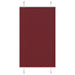 Plisségardin Bordeaux Rød 70x100 cm Stoff Bredde 69,4 cm