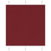 Plisségardin Bordeaux Rød 115x100 cm Stoffbredde 114,4 cm