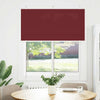 Plisségardin Bordeaux Rød 115x100 cm Stoffbredde 114,4 cm