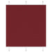 Plisségardin Bordeaux Rød 120x100 cm Stoffbredde 119,4 cm