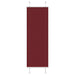 Plisségardin Bordeaux Rød 50x150 cm Stoff Bredde 49,4 cm