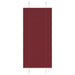 Plisségardin Bordeaux Rød 55x150 cm Stoffbredde 54,4 cm