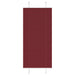Plisségardin Bordeaux Rød 60x150 cm Stoff Bredde 59,4 cm