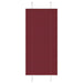 Plisségardin Bordeaux Rød 65x150 cm Stoff Bredde 64,4 cm