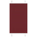 Plisségardin Bordeaux Rød 80x150 cm Stoffbredde 79,4 cm