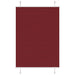 Plisségardin Bordeaux Rød 95x150 cm Stoff Bredde 94,4 cm