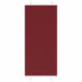 Plisségardin Bordeaux Rød 85x200 cm Stoff Bredde 84,4 cm
