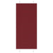 Plisségardin Bordeaux Rød 90x200 cm Stoff Bredde 89,4 cm