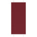 Plisségardin Bordeaux Rød 100x200 cm Stoff Bredde 99,4 cm