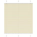 Plisségardin krem 115x100 cm Stoffbredde 114,4 cm Polyester