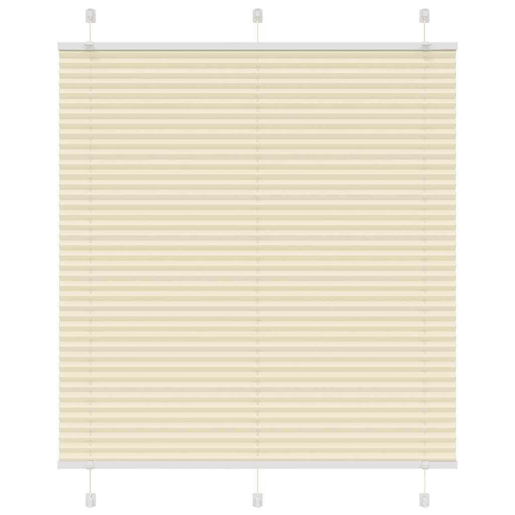Plisségardin krem 120x100 cm Stoffbredde 119,4 cm Polyester