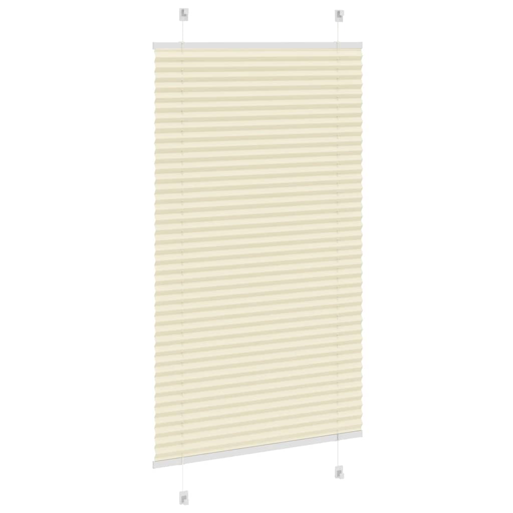 plisségardin krem 80x150 cm Stoff Bredde 79,4 cm Polyester
