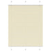 Plisségardin krem 105x150 cm Stoffbredde 104,4 cm Polyester