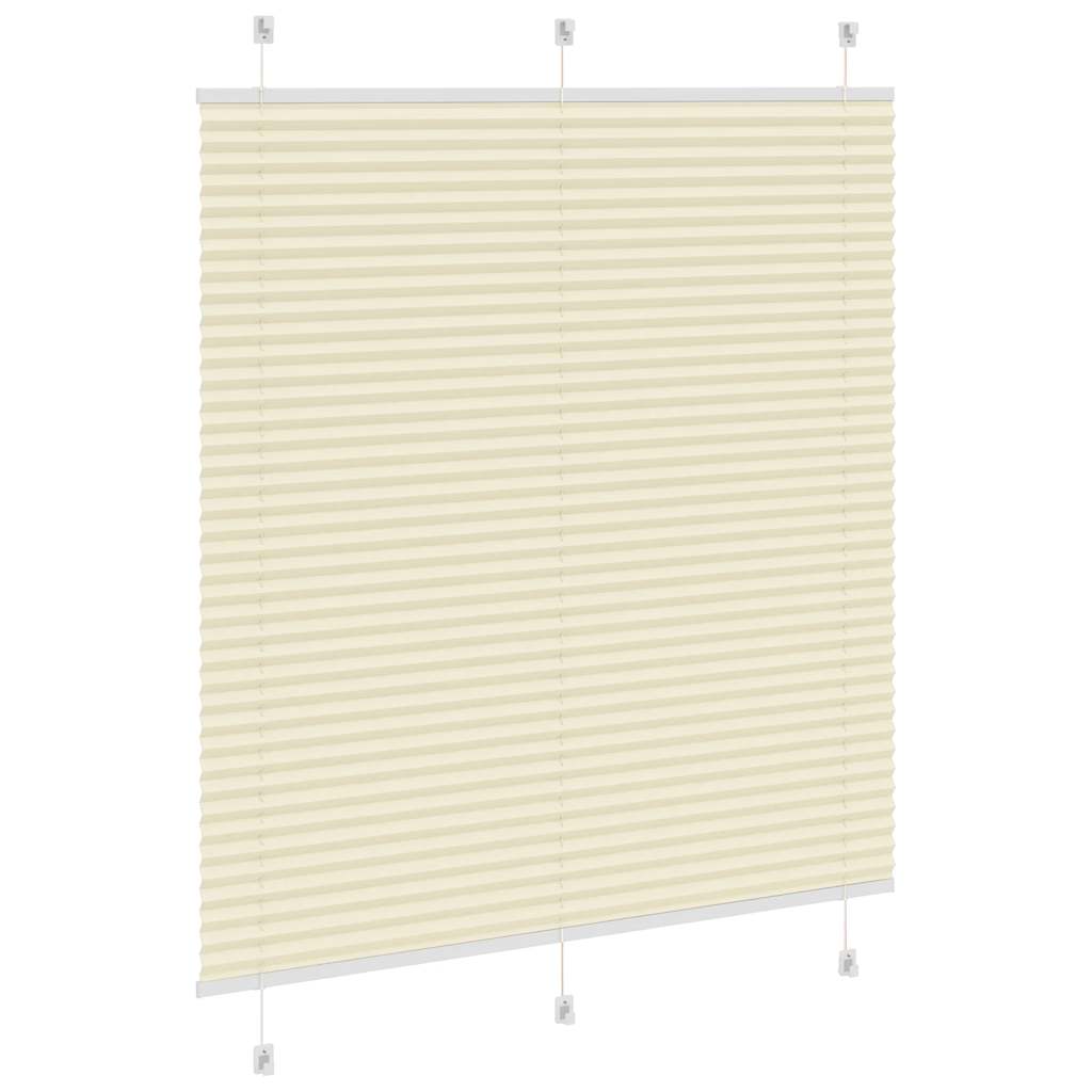 Plisségardin krem 115x150 cm Stoffbredde 114,4 cm Polyester