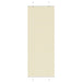 plisségardin krem 75x200 cm Stoff Bredde 74,4 cm Polyester