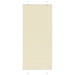 plisségardin krem 90x200 cm Stoff Bredde 89,4 cm Polyester