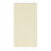 Plisségardin krem 105x200 cm Stoffbredde 104,4 cm Polyester