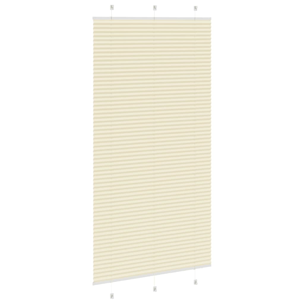 Plisségardin krem 110x200 cm Stoffbredde 109,4 cm Polyester