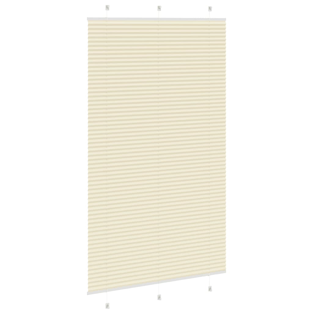 Plisségardin krem 120x200 cm Stoffbredde 119,4 cm Polyester