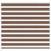 plisségardin lys grå 40x200 cm Stoff Bredde 39,4 cm Polyester