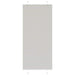 plisségardin lys grå 100x200 cm Stoff Bredde 99,4 cm Polyester