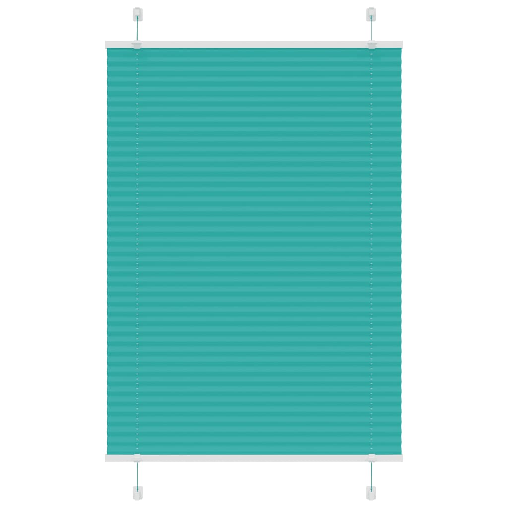 plisségardin Bensin Grønn 95x100 cm Stoff Bredde 94,4 cm