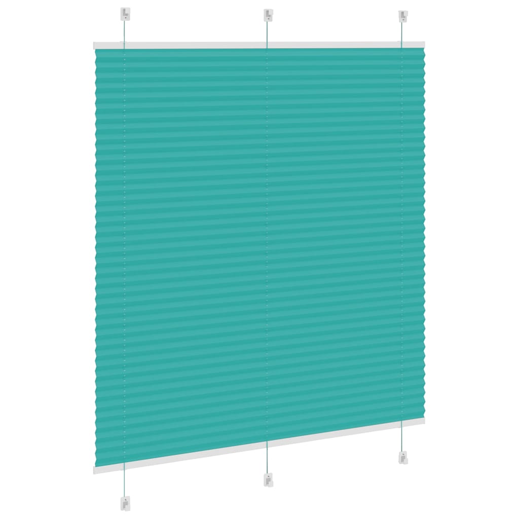 Plisségardin Bensin Grønn 120x100 cm Stoffbredde 119,4 cm