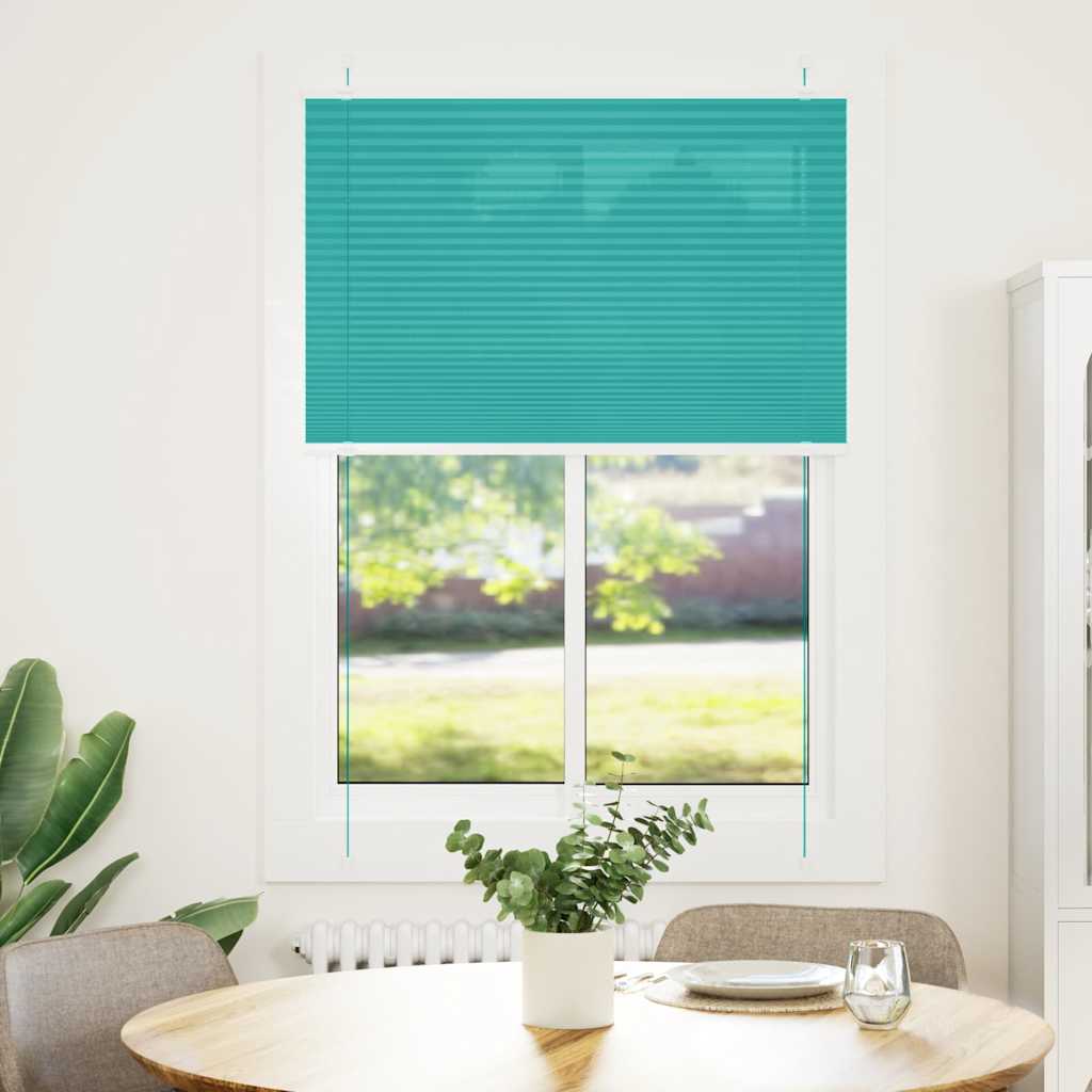 plisségardin Bensin Grønn 85x150 cm Stoff Bredde 84,4 cm