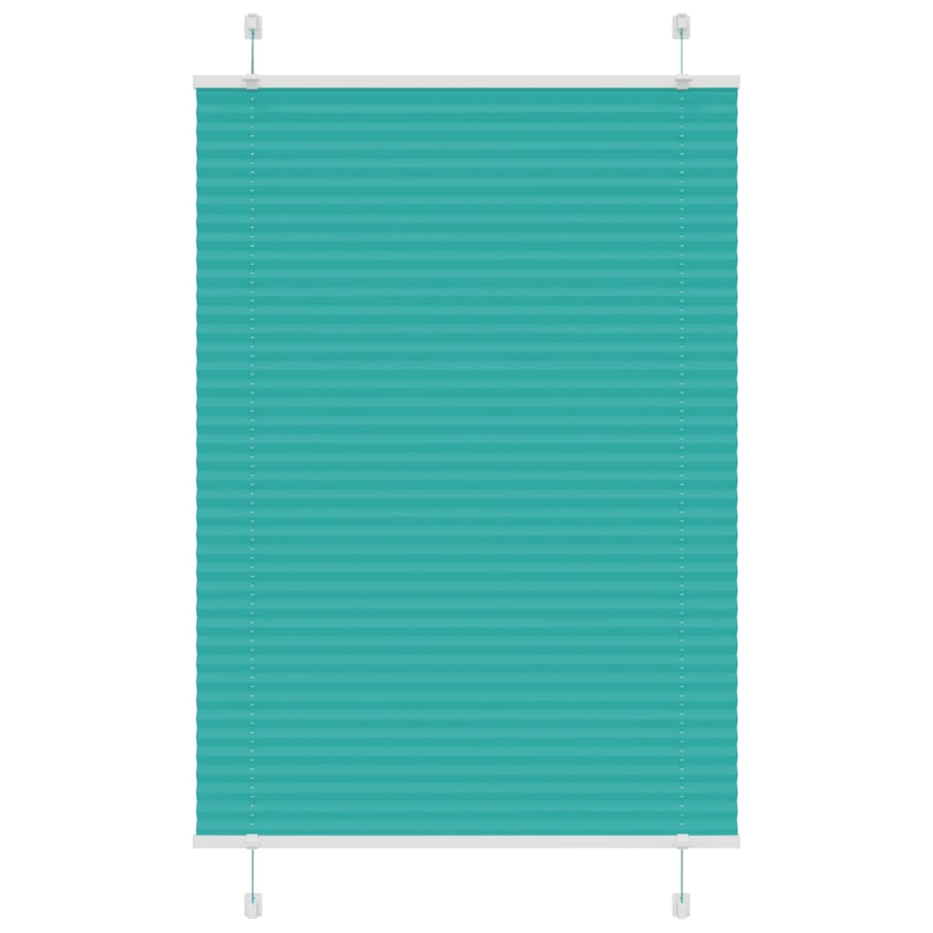 plisségardin Bensin Grønn 100x150 cm Stoff Bredde 99,4 cm