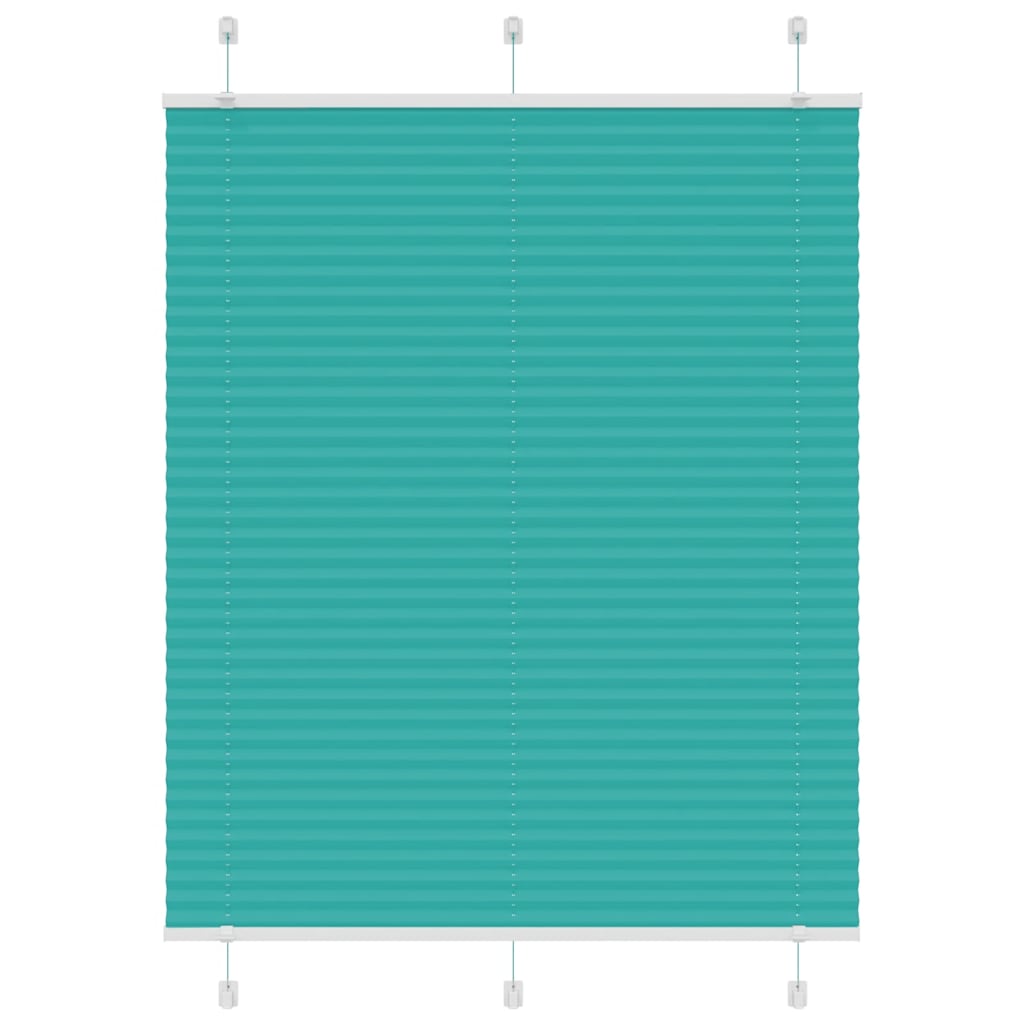 Plisségardin Bensin Grønn 110x150 cm Stoffbredde 109,4 cm