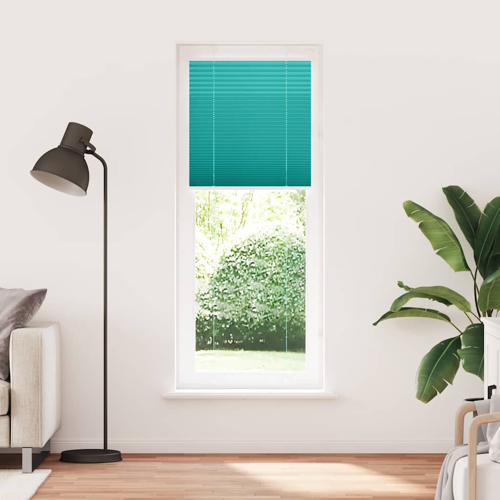 plisségardin Bensin Grønn 75x200 cm Stoff Bredde 74,4 cm