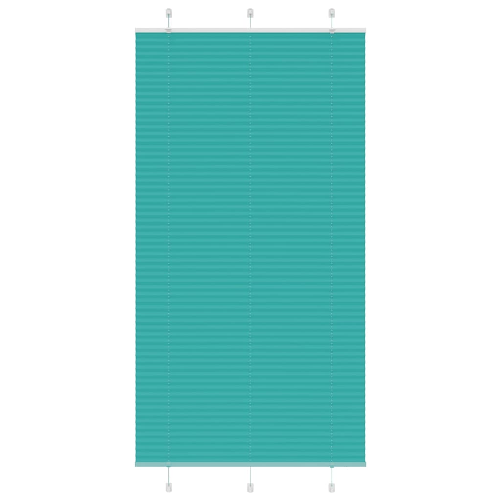 Plisségardin Bensin Grønn 105x200 cm Stoffbredde 104,4 cm