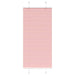 plisségardin Rosa 60x100 cm Stoff Bredde 59,4 cm Polyester