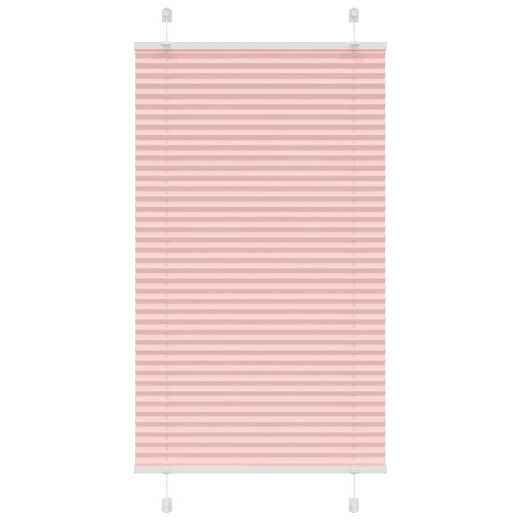 plisségardin Rosa 70x100 cm Stoff Bredde 69,4 cm Polyester