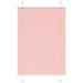 plisségardin Rosa 85x100 cm Stoff Bredde 84,4 cm Polyester