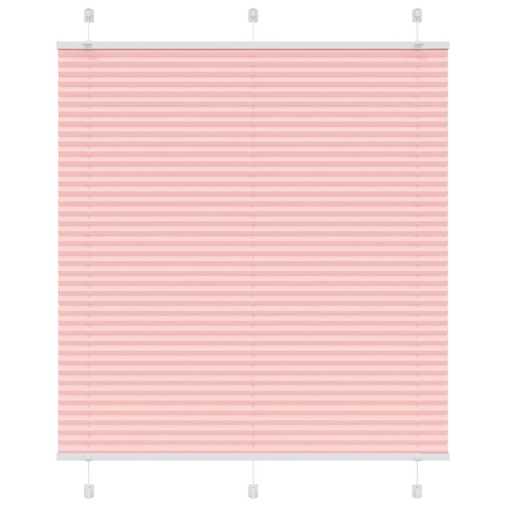 plisségardin Rosa 115x100 cm Stoff Bredde 114,4 cm Polyester